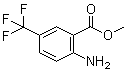 结构式 CAS# 117324-58-0, 2-氨基-5-三氟甲基苯甲酸甲酯