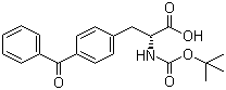 N-叔丁氧羰基-D-4-苯甲酰基苯丙氨酸分子结构 (CAS 117666-94-1)