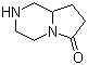 structure of CAS# 117810-52-3, Hexahydropyrrolo[1,2-a]pyrazin-6-one