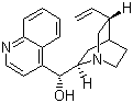 structure of CAS# 118-10-5, Cinchonine;4-Quinolyl(5-vinyl-1-azabicyclo[2.2.2]oct-2-yl)methanol