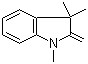 structure of CAS# 118-12-7, 1,3,3-Trimethyl-2-methyleneindoline;2-Methylene-1,3,3-trimethylindoline