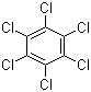structure of CAS# 118-74-1, Hexachlorobenzene