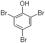 2,4,6-Tribromophenol molecular structure (CAS 118-79-6)