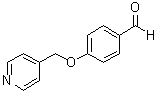 结构式 CAS# 118001-73-3, 4-(4-吡啶基甲氧基)苯甲醛