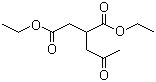 structure of CAS# 1187-74-2, Diethyl acetonylsuccinate;Acetonylsuccinic acid diethyl ester