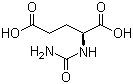 结构式 CAS# 1188-38-1, N-氨基甲酰-L-谷氨酸