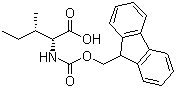 structure of CAS# 118904-37-3, Fmoc-D-allo-isoleucine;Fmoc-D-Allo-Ile-OH; N-(9-Fluorenylmethyloxycarbonyl)-D-allo-isoleucine
