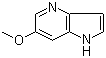 structure of CAS# 1190317-86-2, 6-Methoxy-1H-pyrrolo[3,2-b]pyridine