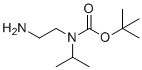 structure of CAS# 1190889-97-4, (2-Amino-ethyl)-isopropyl-carbamic acid tert-butyl ester