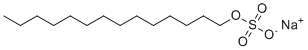 structure of CAS# 1191-50-0, Sodium tetradecyl sulfate