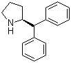 structure of CAS# 119237-64-8, (S)-(-)-2-(Diphenylmethyl)pyrrolidine