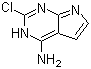 structure of CAS# 1192711-88-8, 2-Chloro-7H-pyrrolo[2,3-d]pyrimidin-4-amine