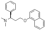 (R)-(-)-Dapoxetine molecular structure (CAS 119357-36-7)