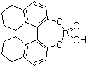 structure of CAS# 1193697-61-8, (S)-5,5',6,6',7,7',8,8'-Octahydro-1,1'-binaphth-2,2'-yl phosphate;(11bS)-8,9,10,11,12,13,14,15-Octahydro-4-hydroxydinaphtho[2,1-d:1',2'-f][1,3,2]dioxaphosphepin 4-oxide