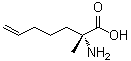 structure of CAS# 1196090-89-7, (2R)-2-Amino-2-methyl-6-heptenoic acid