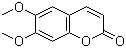 结构式 CAS# 120-08-1, 6,7-二甲氧基香豆素