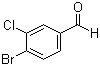 结构式 CAS# 120077-69-2, 4-溴-3-氯苯甲醛