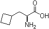 结构式 CAS# 1201593-65-8, (alphaS)-alpha-氨基环丁烷丙酸