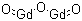 Gadolinium oxide molecular structure (CAS 12064-62-9)