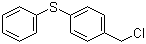 structure of CAS# 1208-87-3, 4-(Phenylthio)benzyl chloride;4-Phenylthiobenzyl chloride; 1-(Chloromethyl)-4-(phenylthio)benzene; NSC 43056