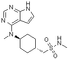 结构式 CAS# 1208319-26-9, 奥拉替尼