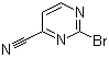 结构式 CAS# 1209459-16-4, 2-溴嘧啶-4-甲腈