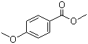 结构式 CAS# 121-98-2, 4-甲氧基苯甲酸甲酯; 对甲氧基苯甲酸甲酯