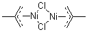 结构式 CAS# 12145-60-7, 甲代烯丙基氯化镍二聚物