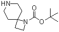 结构式 CAS# 1216936-29-6, 1,7-二氮杂螺[3.5]壬烷-1-羧酸叔丁基酯