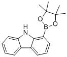 结构式 CAS# 1219637-88-3, 1-(4,4,5,5-四甲基-1,3,2-二氧硼烷-2-基)-9H-咔唑
