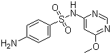 structure of CAS# 1220-83-3, Sulfamonomethoxine;4-Amino-N-(6-methoxy-4-pyrimidinyl)benzenesulfonamide