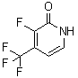 结构式 CAS# 1227594-89-9, 3-氟-4-(三氟甲基)-2(1H)-吡啶酮