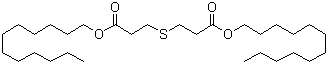 structure of CAS# 123-28-4, Dilauryl thiodipropionate;Didodecyl 3,3'-thiodipropionate