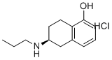 structure of CAS# 1231158-77-2, Rotigotine EP Impurity B HCl;(S)-6-(Propylamino)-5,6,7,8-tetrahydronaphthalen-1-ol hydrochloride
