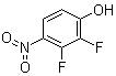 structure of CAS# 123173-60-4, 2,3-Difluoro-4-nitrophenol