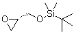 structure of CAS# 123237-62-7, tert-Butyldimethyl[((S)-oxiranyl)methoxy]silane;(2S)-1-O-(tert-Butyldimethylsilyl)glycidol; tert-Butyldimethyl[((2S)-oxiran-2-yl)methoxy]silane
