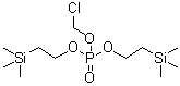 structure of CAS# 1234692-55-7, Phosphoric acid chloromethyl bis[2-(trimethylsilyl)ethyl] ester