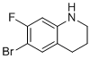 结构式 CAS# 1235440-09-1, 6-溴-7-氟-1,2,3,4-四氢喹啉