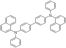 structure of CAS# 123847-85-8, N,N'-Bis(1-naphthalenyl)-N,N'-bisphenyl-(1,1'-biphenyl)-4,4'-diamine;N,N'-Di[(1-naphthyl)-N,N'-diphenyl]-1,1'-biphenyl)-4,4'-diamine; alpha-NPB