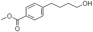 结构式 CAS# 123910-88-3, 4-(4-羟基丁基)苯甲酸甲酯