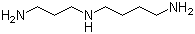 Spermidine molecular structure (CAS 124-20-9)