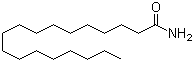Octadecanamide molecular structure (CAS 124-26-5)
