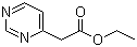 structure of CAS# 1240606-58-9, 4-Pyrimidineacetic acid ethyl ester