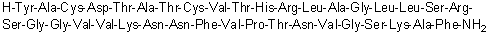 structure of CAS# 124756-98-5, N-L-Tyrosyl-alpha-calcitonin gene-related peptide (human)