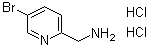结构式 CAS# 1251953-03-3, 5-溴-2-吡啶甲胺二盐酸盐