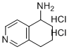 结构式 CAS# 1263378-92-2, 5,6,7,8-四氢异喹啉-5-胺二盐酸盐