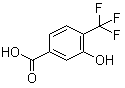 structure of CAS# 126541-87-5, 3-Hydroxy-4-trifluoromethylbenzoic acid