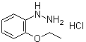 结构式 CAS# 126580-49-2, 2-乙氧基苯基肼盐酸盐