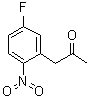 structure of CAS# 1266659-06-6, 1-(5-Fluoro-2-nitrophenyl)-2-propanone