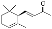 alpha-Ionone molecular structure (CAS 127-41-3)